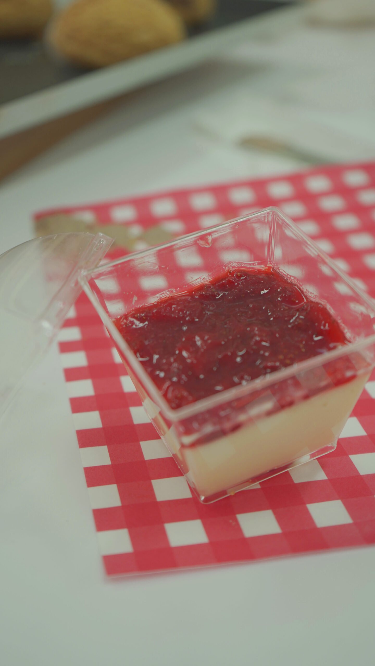 Strawberry Pannacotta